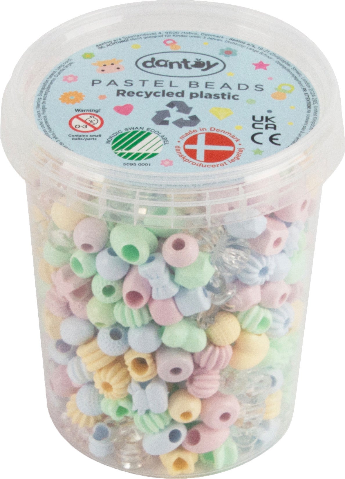 Dantoy Pastel Perlen Large 520 Teile Dantoy Pastel Perlen Large 520 Teile von Dantoy