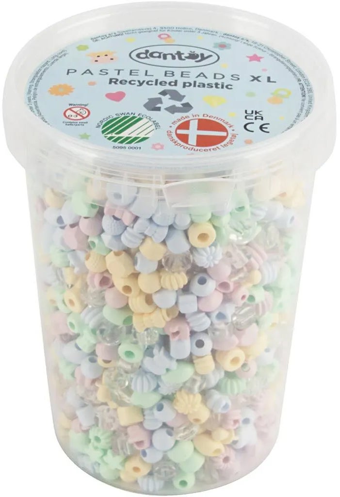 Dantoy Pastell Perlen XL 1580 Teile Dantoy Pastell Perlen XL 1580 Teile von Dantoy