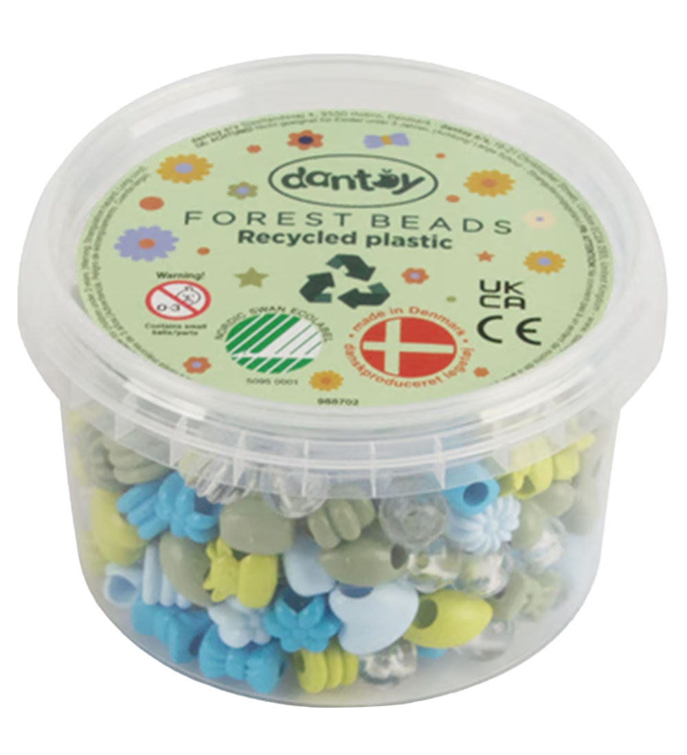 Dantoy Perlen - 280 st. - Waldrecycling - Dantoy - One Size - Perlen von Dantoy