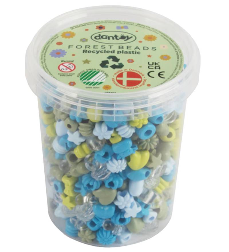 Dantoy Perlen - 520 st. - Waldrecycling - Dantoy - One Size - Perlen Dantoy Perlen - 520 st. - Waldrecycling - Dantoy - One Size - Perlen von Dantoy