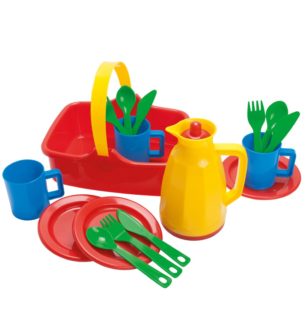 Dantoy Picknick- Set - 18 Teile - Dantoy - One Size - Spiellebensmittel Dantoy Picknick- Set - 18 Teile - Dantoy - One Size - Spiellebensmittel von Dantoy