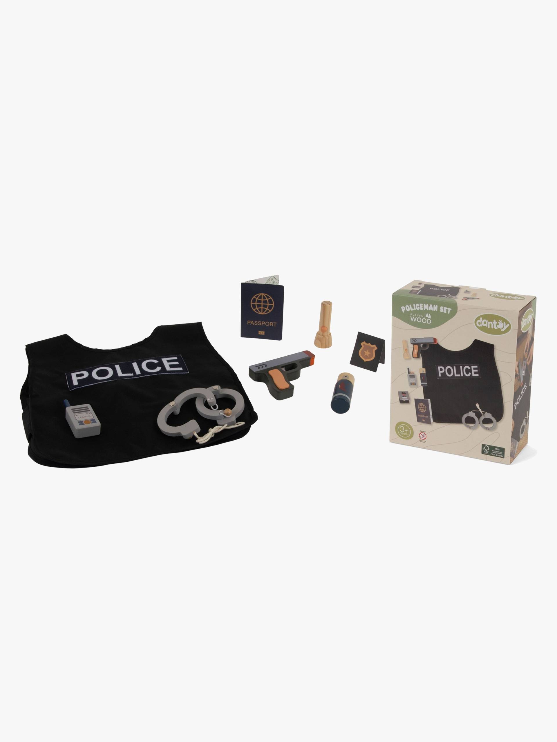 Dantoy Polizei-Set Geschenkbox 7 Teile von Dantoy