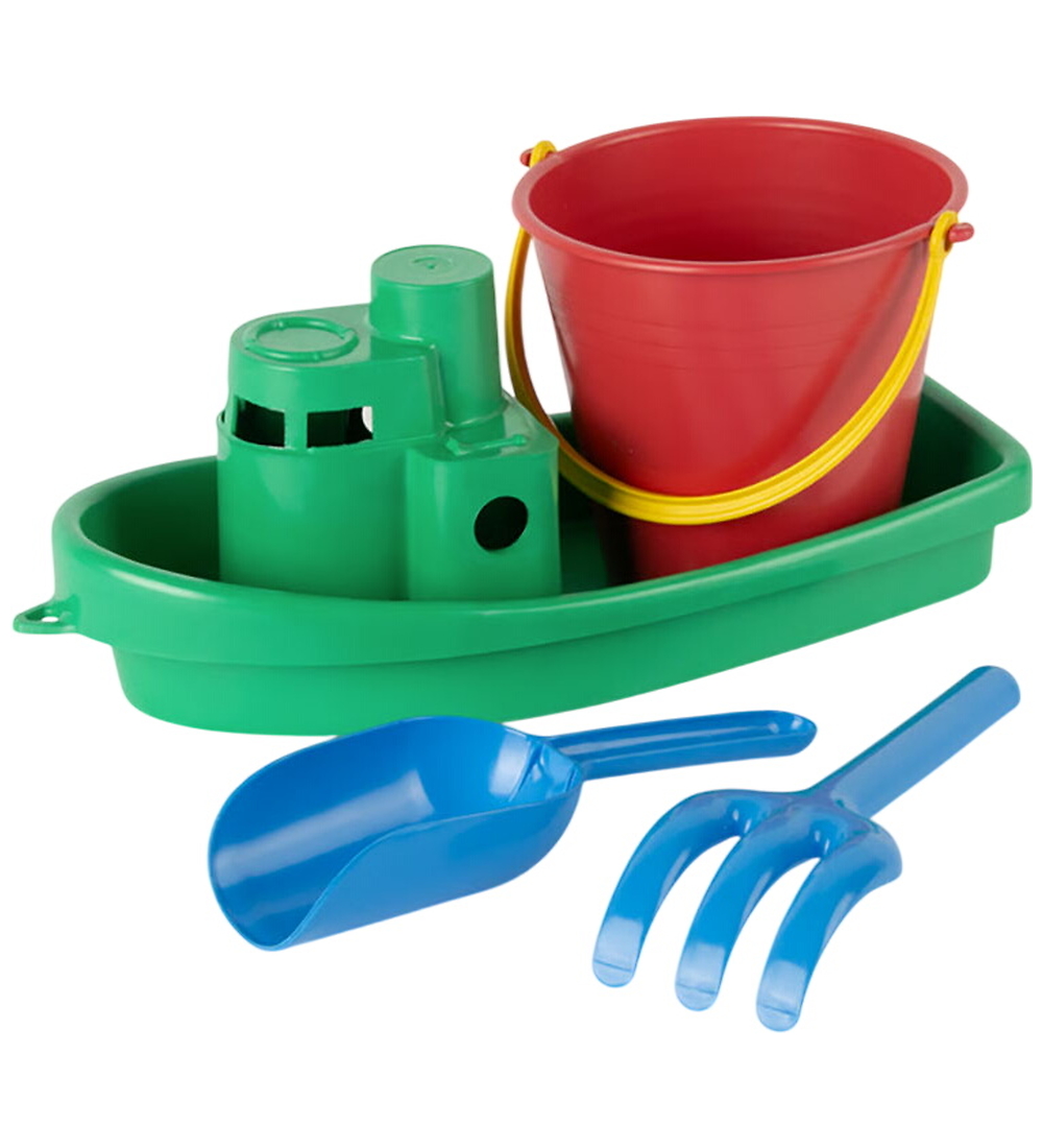 Dantoy Sandspielzeug - 4 Teile - Schiff/Eimer - Grün - Dantoy - One Size - Sandspielzeug Dantoy Sandspielzeug - 4 Teile - Schiff/Eimer - Grün - Dantoy - One Size - Sandspielzeug von Dantoy