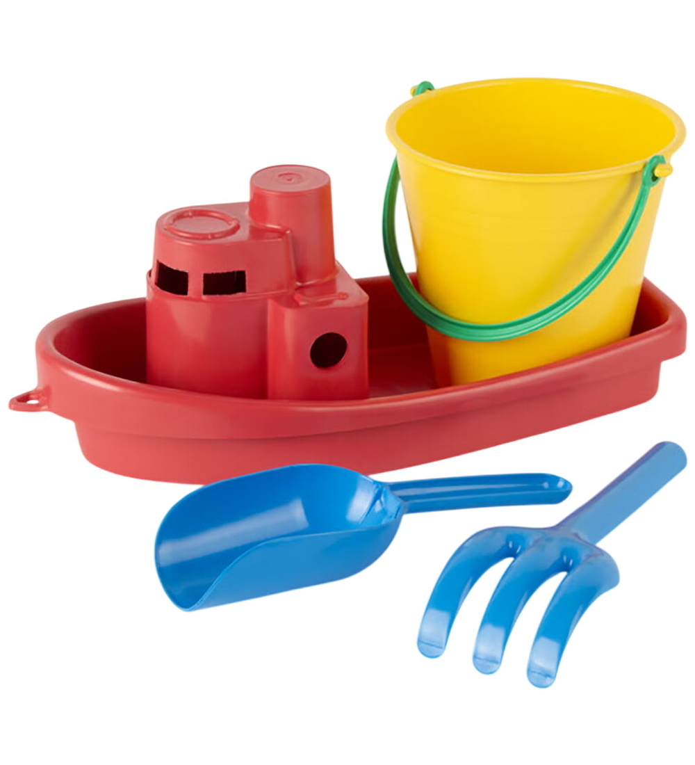 Dantoy Sandspielzeug - 4 Teile - Schiff/Eimer - Rot - Dantoy - One Size - Sandspielzeug Dantoy Sandspielzeug - 4 Teile - Schiff/Eimer - Rot - Dantoy - One Size - Sandspielzeug von Dantoy