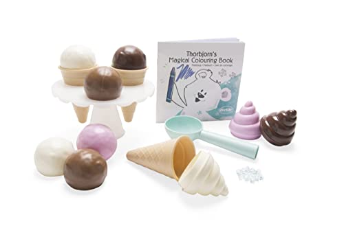 Dantoy – Thorbjorn Dessert Set für Kinderküche - 27 Teilen - Geschirrset - Sandspielzeug Set - Spielküche - Kinder ab 2 Jahre - Rollenspiele - Plastik - Nordic-Ecolabel - Produziert in Dänemark Dantoy – Thorbjorn Dessert Set für Kinderküche - 27 Teilen - Geschirrset - Sandspielzeug Set - Spielküche - Kinder ab 2 Jahre - Rollenspiele - Plastik - Nordic-Ecolabel - Produziert in Dänemark von Dantoy