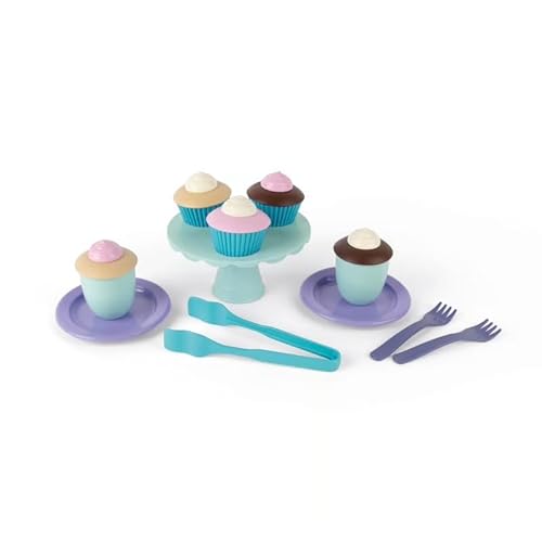 Dantoy – Thorbjorn Dessert Set für die Kinderküche - Sandspielzeug-Set - Spielküche - Kinder ab 2 Jahre - Rollenspiele - Kunststoff - Nordic-Ecolabel - Hergestellt in Dänemark von Dantoy