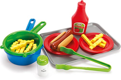 Dantoy - Hotdog-Set mit Tablett - 22 Stück - Rollenspiel - Ab 2 Jahren - Lebensmittel-Rollenspielset für Kinder - Rollenspiel - Essen vorgeben - Fördert die Feinmotorik - Hergestellt in Dänemark Dantoy - Hotdog-Set mit Tablett - 22 Stück - Rollenspiel - Ab 2 Jahren - Lebensmittel-Rollenspielset für Kinder - Rollenspiel - Essen vorgeben - Fördert die Feinmotorik - Hergestellt in Dänemark von Dantoy