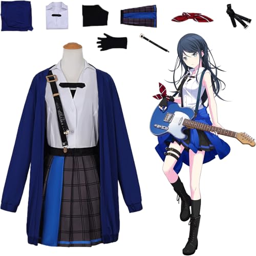Daotutu Ichika Hoshino Project Sekai Colourful Stage Cosplay Kostüm Outfit für Frauen Mädchen Anime Charakter Asahina Mafuyu Blau Uniform Komplettes Set Halloween Karneval Party Dress Up Anzug (3XL) Daotutu Ichika Hoshino Project Sekai Colourful Stage Cosplay Kostüm Outfit für Frauen Mädchen Anime Charakter Asahina Mafuyu Blau Uniform Komplettes Set Halloween Karneval Party Dress Up Anzug (3XL) von Daotutu