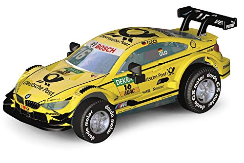 Darda 50394 Auto BMW M4 DTM Glock, Rennauto mit auswechselbaren Rückzugsmotor, Fahrzeug mit Aufziehmotor für Kinder ab 5 Jahre, Rückziehauto Rennbahnen, gelb Darda 50394 Auto BMW M4 DTM Glock, Rennauto mit auswechselbaren Rückzugsmotor, Fahrzeug mit Aufziehmotor für Kinder ab 5 Jahre, Rückziehauto Rennbahnen, gelb von Darda