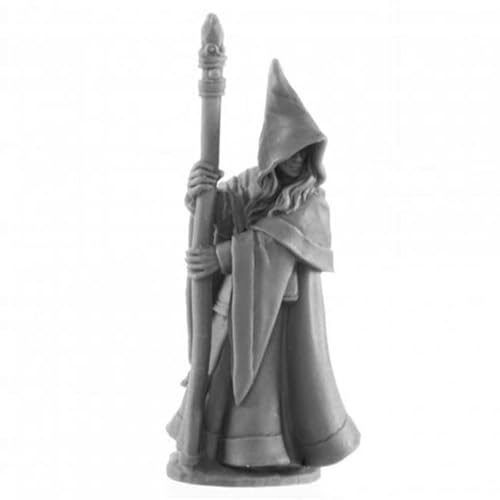 Dark Heaven Legends Anirion Elf Wizard Miniatur-Figur, 25 mm, heroische Skala, Sensenmannknochen, USA von REAPER MINIATURES