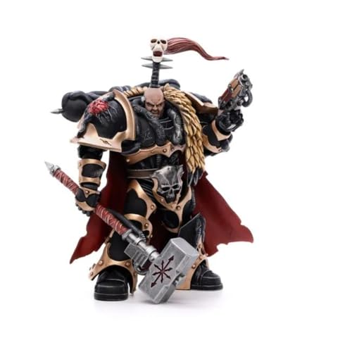 MERCHANDISING LICENCE Dark Source Trading - Joytoy Warhammer 40K Black Legion Chaos Lord Khalos 1/18 Figure (Net) von MERCHANDISING LICENCE