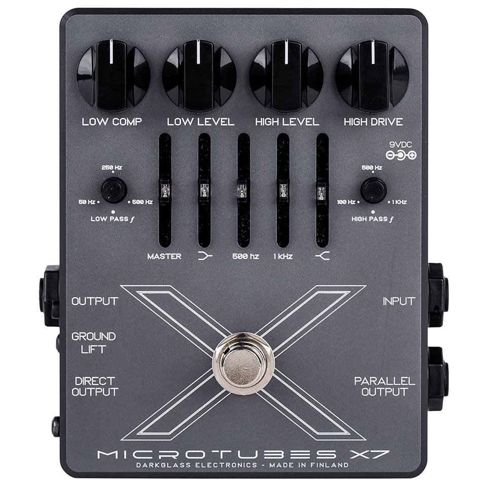 Darkglass Microtubes X7 Effektgerät E-Bass Darkglass Microtubes X7 Effektgerät E-Bass von Darkglass