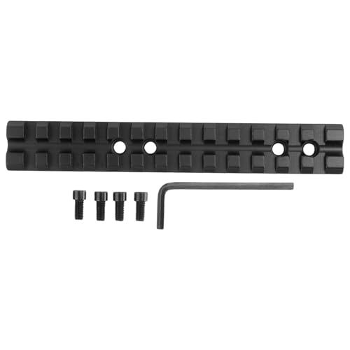 Darmlly 14Cm Zielfernrohr Picatinny/Schiene Rail Scope Mount 13 Slots Schwarz von Darmlly