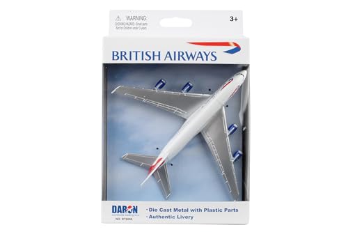 Herpa Aviation Toy Single Airplane British Airways A380, Kleiner Maßstab, Flugzeug Modell, Spielzeug Miniaturmodell aus Metall und Kunststoff - für Kinder ab 3 Jahren! Herpa Aviation Toy Single Airplane British Airways A380, Kleiner Maßstab, Flugzeug Modell, Spielzeug Miniaturmodell aus Metall und Kunststoff - für Kinder ab 3 Jahren! von Daron