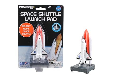 Daron Worldwide Trading RT38141 Space Shuttle auf der Startrampe von Daron