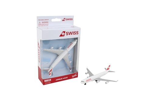Herpa Aviation Single Airplane Swiss Airbus A340, Kleiner Maßstab, Flugzeug Modell, Spielzeug Miniaturmodell aus Metall und Kunststoff - für Kinder ab 3 Jahren! Herpa Aviation Single Airplane Swiss Airbus A340, Kleiner Maßstab, Flugzeug Modell, Spielzeug Miniaturmodell aus Metall und Kunststoff - für Kinder ab 3 Jahren! von Daron