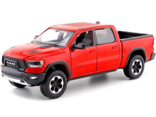 Motormax Ram 1500 Crew Cab Rebel Pick Up 2019 weiß Modellauto 1:24 von Daron
