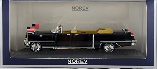 Norev nv910029 1: 43 1956 Cadillac Schwarz Queen Elizabeth II Modell Auto von Daron