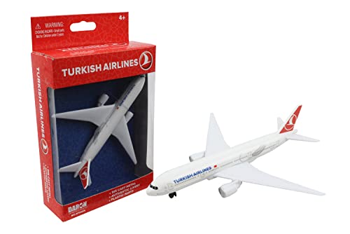 herpa RT5404 – Daron, Turkish Airlines Single Airplane, Wings, Modellflugzeug mit Standfuß, Spielzeug Flieger, Modellbau, Miniaturmodelle, Sammlerstück, Metall, Mehrfarbig - Maßstab 1:500 von Daron