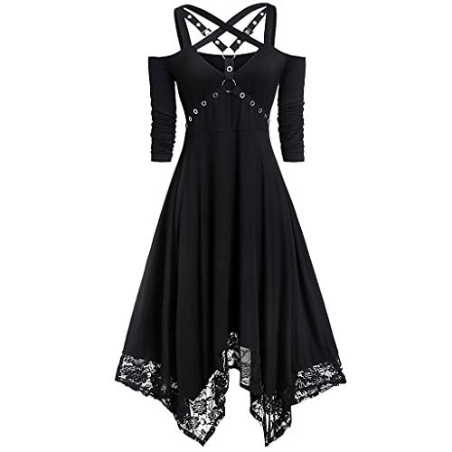 Darringls Gothic Kleider für Frauen Vintage Hexenkleid mittelalterliches Kleid weibliches Halloween Vampir Kostüm Frauen langes Kleid mit Kapuze Mantel Kleid mit Kapuze Halloween Cosplay Kostüm… Darringls Gothic Kleider für Frauen Vintage Hexenkleid mittelalterliches Kleid weibliches Halloween Vampir Kostüm Frauen langes Kleid mit Kapuze Mantel Kleid mit Kapuze Halloween Cosplay Kostüm… von Darringls