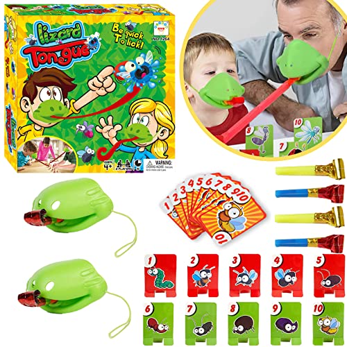 Chamäleon Spiel Zunge, Darryy Tic Tac Tongue Spiel, Desktop Lustige Spielzeuge, Interaktives Spielzeug Für Die Familie von Darryy