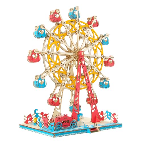 Darryy 3D Puzzle Holz, 3D Holzpuzzle, DIY-Riesenrad, Bastelset aus Holz, Puzzlespiele für Kinder und Erwachsene, Tolles Geschenk für Weihnachten, Neujahr und Geburtstage Darryy 3D Puzzle Holz, 3D Holzpuzzle, DIY-Riesenrad, Bastelset aus Holz, Puzzlespiele für Kinder und Erwachsene, Tolles Geschenk für Weihnachten, Neujahr und Geburtstage von Darryy
