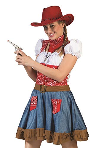 Das Kostümland Cowgirl Arizona Kostüm für Damen Gr. 36 38 von Das Kostümland