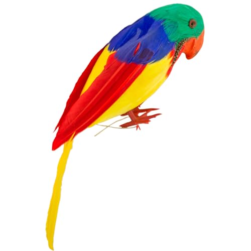 Das Kostümland Schulter Papagei Bunt 26 cm | Party Zubehör Faschingskostüm Pirat oder Hawaii Schulterstütze Tier Vogel Zubehör Karneval Mottoparty Fasching Seeräuber Seefahrer Das Kostümland Schulter Papagei Bunt 26 cm | Party Zubehör Faschingskostüm Pirat oder Hawaii Schulterstütze Tier Vogel Zubehör Karneval Mottoparty Fasching Seeräuber Seefahrer von Das Kostümland
