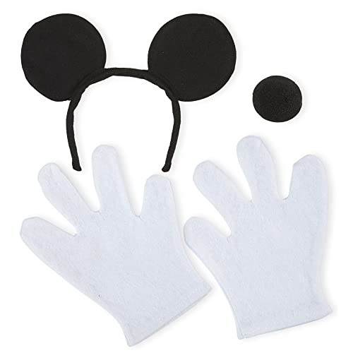 W WIDMANN MILANO Party Fashion - Verkleidungsset Mäuschen, Ohren, Hut, Nase, Handschuhe, Karneval, Mottoparty W WIDMANN MILANO Party Fashion - Verkleidungsset Mäuschen, Ohren, Hut, Nase, Handschuhe, Karneval, Mottoparty von W WIDMANN MILANO Party Fashion