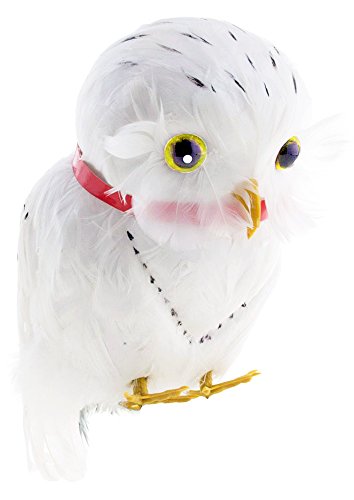 Schnee Eule Hedwig zum Zauberer Kostüm - Weiß - Tolles Zubehör zu Hexe Märchen Fantasy Kostüm von Das Kostümland
