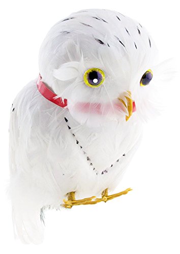 Schnee Eule Hedwig zum Zauberer Kostüm - Weiß - Tolles Zubehör zu Hexe Märchen Fantasy Kostüm Schnee Eule Hedwig zum Zauberer Kostüm - Weiß - Tolles Zubehör zu Hexe Märchen Fantasy Kostüm von Das Kostümland