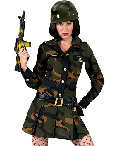 US Armee Soldatin Kostüm Damen Gr. 36 38 von Das Kostümland