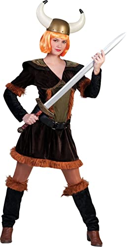 Wikingerin Rakel Kostüm für Damen Gr. 40 42 - Tolles Nordfrau Kostüm für Karneval oder Mottoparty Wikingerin Rakel Kostüm für Damen Gr. 40 42 - Tolles Nordfrau Kostüm für Karneval oder Mottoparty von Das Kostümland