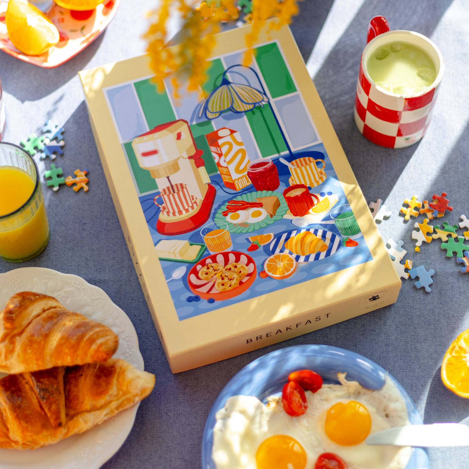 Das Puzzle Kollektiv 1000 Teile - Breakfast - von Das Puzzle Kollektiv
