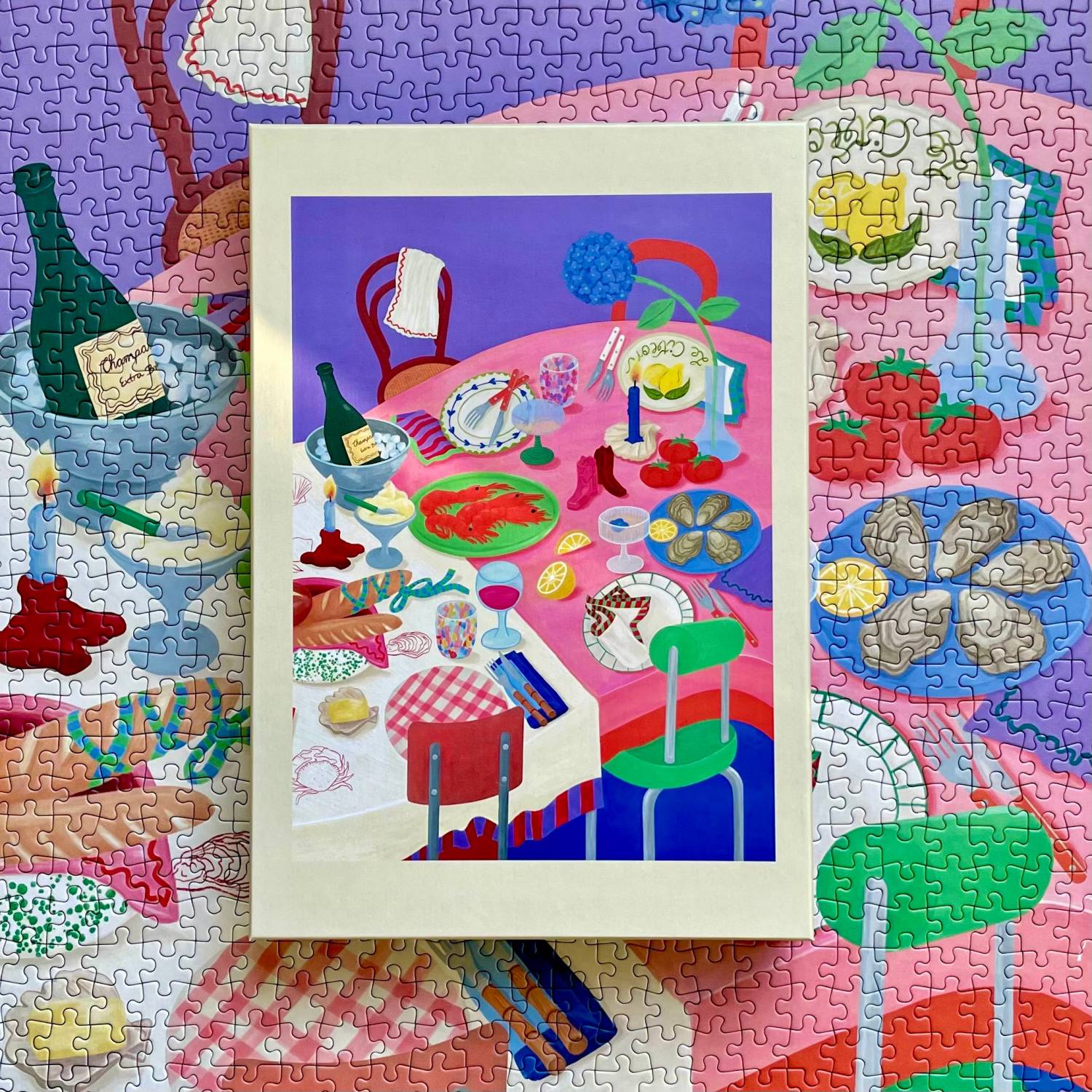 Das Puzzle Kollektiv 1000 Teile - Le Soir - von Das Puzzle Kollektiv