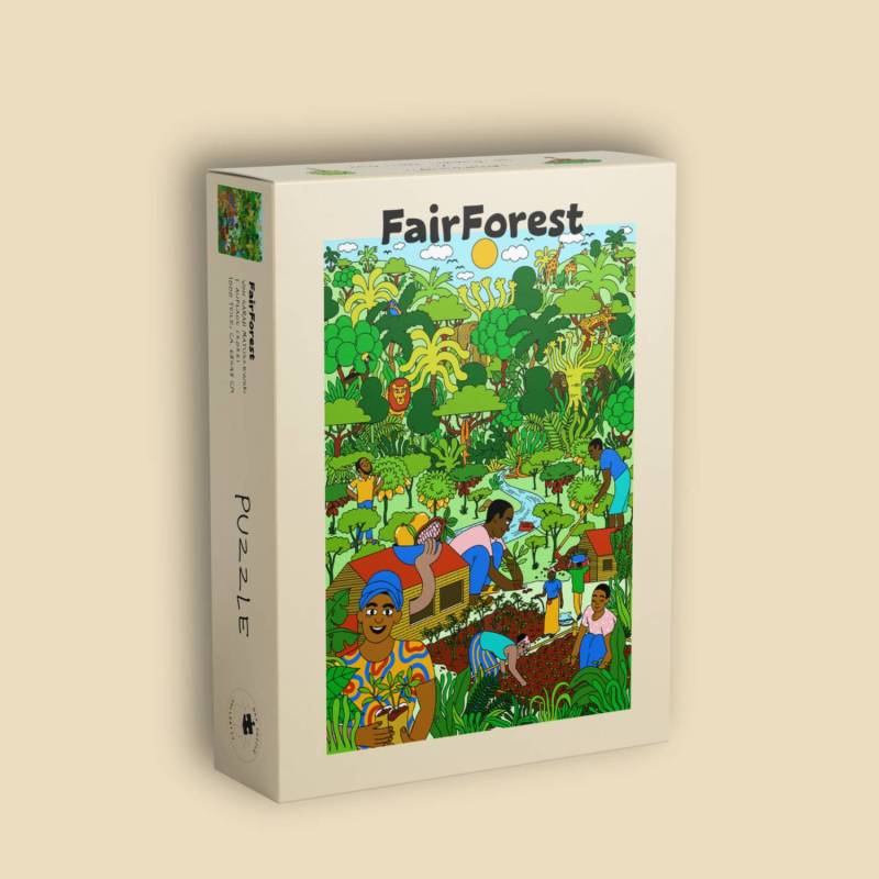 Das Puzzle Kollektiv Puzzle 1000 Teile - Fair Forest - von Das Puzzle Kollektiv