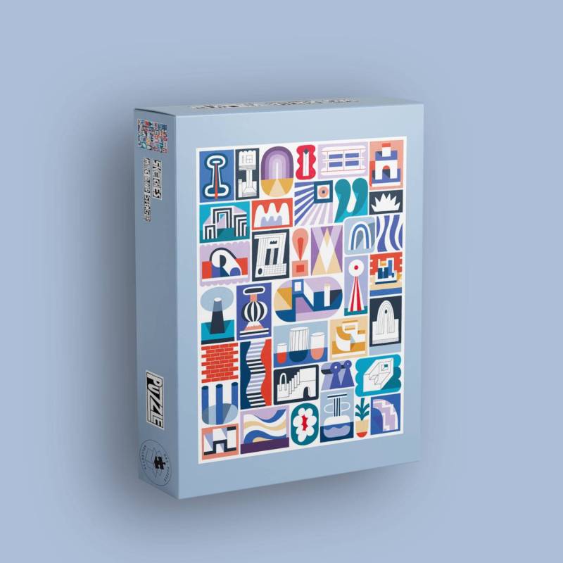 Das Puzzle Kollektiv Puzzle 1000 Teile - Sketches - von Das Puzzle Kollektiv