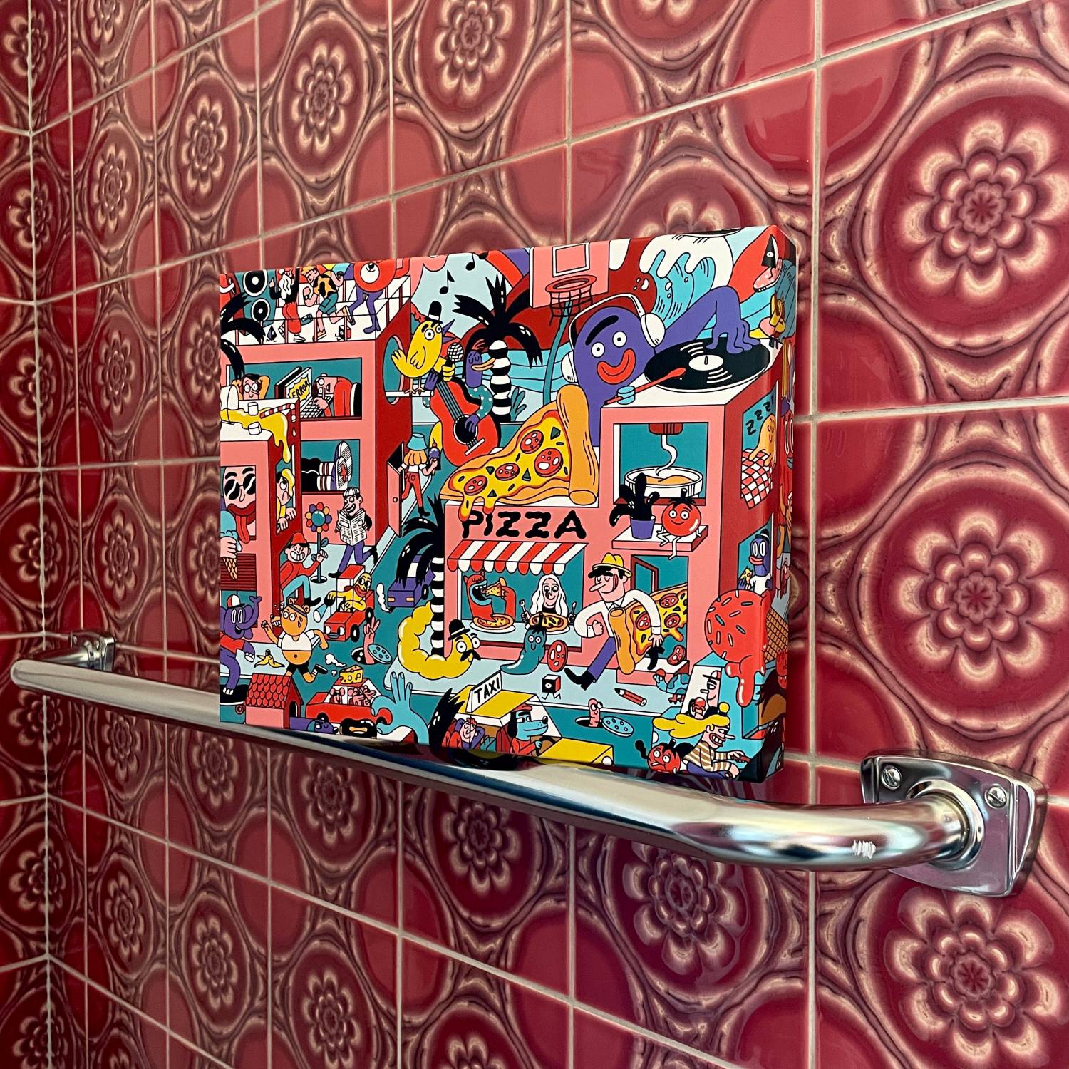 Das Puzzle Kollektiv Puzzle 500 Teile - Heat Waves - von Das Puzzle Kollektiv