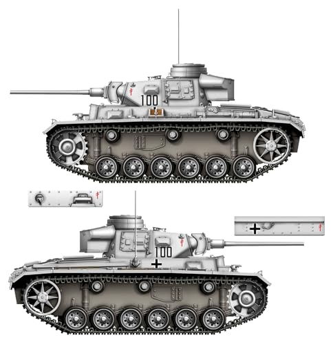 Das Werk DW16002 Panzer III Ausf.J 3in1 - Maßstab 1:16 - Modellbau von Das Werk