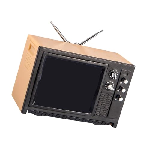 Antike Miniatur Fernseher 1/12 Puppenhaus Szene Display Accessor von Dasbsug