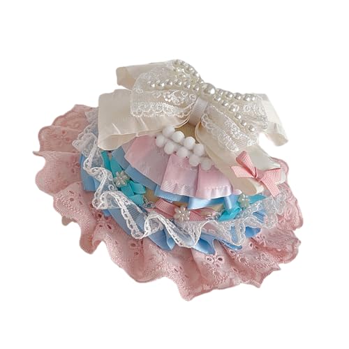 Stilvolle Lolitas Miniatur-Hut-Haarspange, dekorativer Kopfschmuck, weich, angenehm zu tragen, Haarteil für Modebegeisterte, Kindermode von Dasbsug