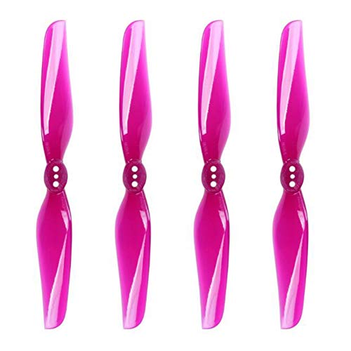 Duendhd für Nazgul 4030 Prop 4 Zoll 2 Blatt Propeller Blatt Paddel Airscrew Wind Stick 1,5 Mm für Freestyle FPV Transparent Lila Duendhd für Nazgul 4030 Prop 4 Zoll 2 Blatt Propeller Blatt Paddel Airscrew Wind Stick 1,5 Mm für Freestyle FPV Transparent Lila von Dasing