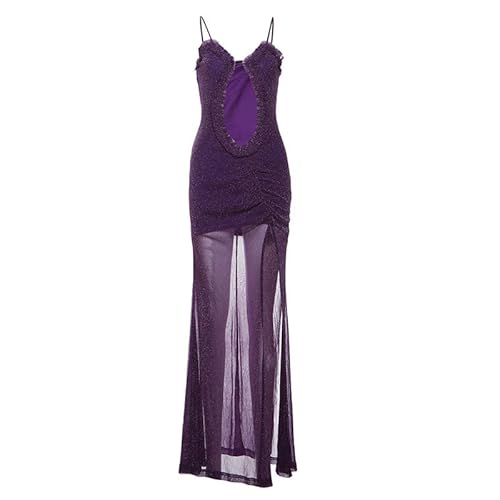 Dasnek Envy-Kostüm für Erwachsene, Neid, Violettes Kleid, voller Anzug, Halloween-Outfits (Violett-C, XL), Größe XL von Dasnek