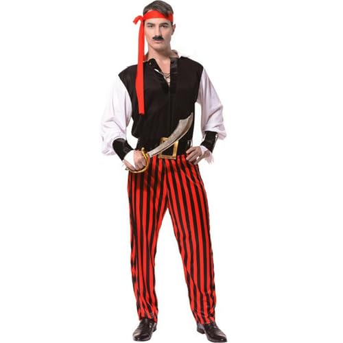 Dasongff Piraten Kostüm Herren Piraten Kostüm Männer Herren Piratenkostüm Kostüm Pirat Herren Kostüm Herren Pirat Piraten Kostüm Männer Faschingskostüm Kapitän Herren Für Bad Taste Party, Karneval Dasongff Piraten Kostüm Herren Piraten Kostüm Männer Herren Piratenkostüm Kostüm Pirat Herren Kostüm Herren Pirat Piraten Kostüm Männer Faschingskostüm Kapitän Herren Für Bad Taste Party, Karneval von Dasongff