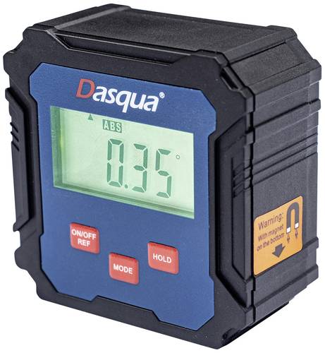 Dasqua 8400-0020 Digitale Nivellierbox mit Magnet, Digitale Ablesung: 90° x 4, Auflösung: 0.1° von Dasqua