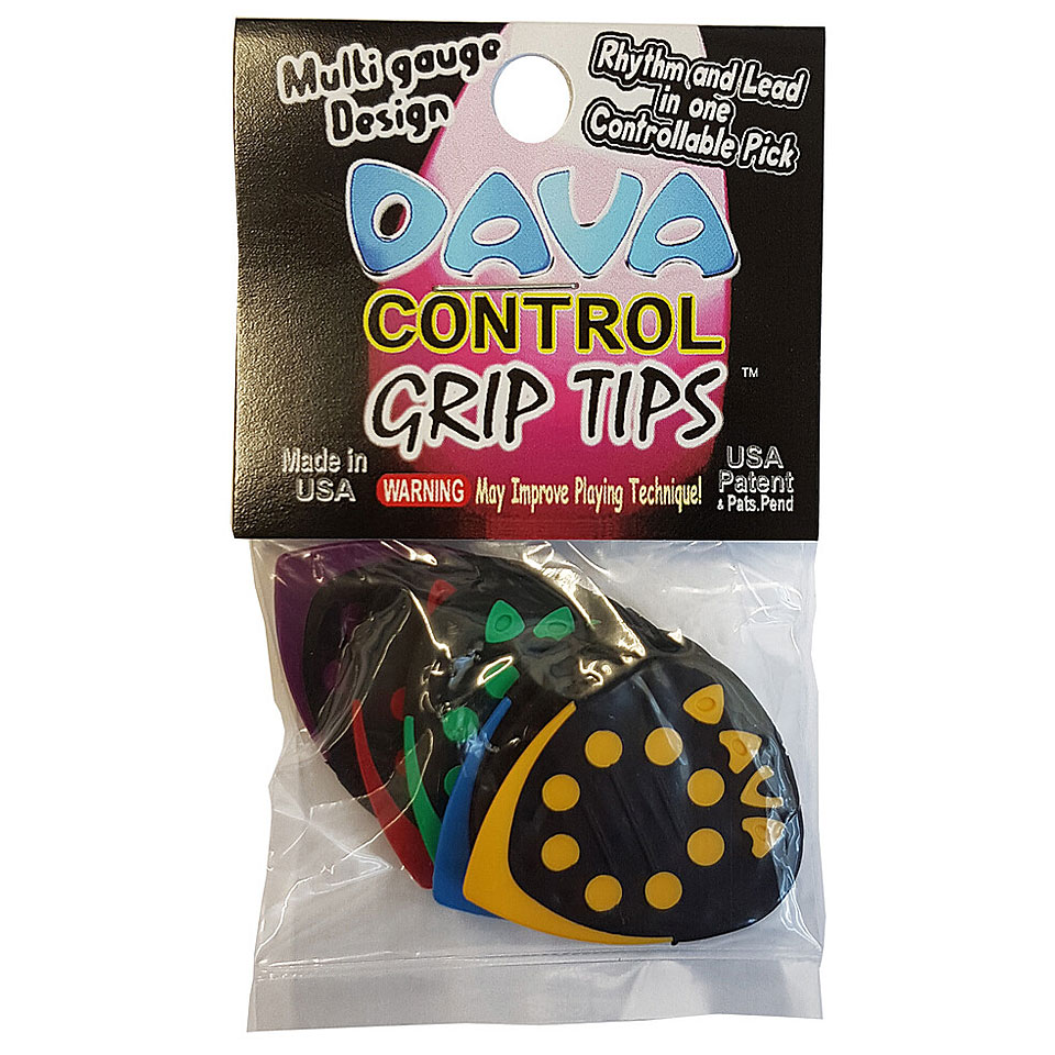 Dava Grip Tips Delrin Pack Plektrum Dava Grip Tips Delrin Pack Plektrum von Dava