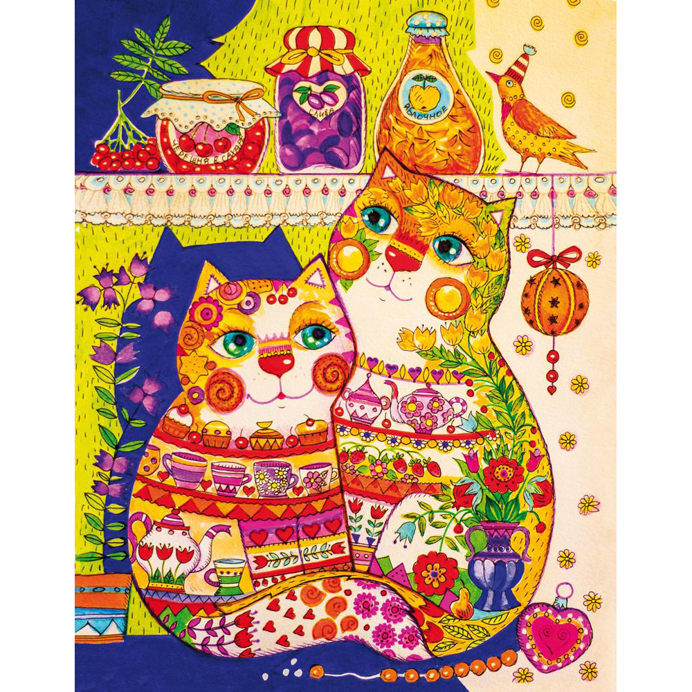 Davici Holzpuzzle - Katzen im Kämmerchen 130 Teile Puzzle HCM-Kinzel-69119 Davici Holzpuzzle - Katzen im Kämmerchen 130 Teile Puzzle HCM-Kinzel-69119 von Davici