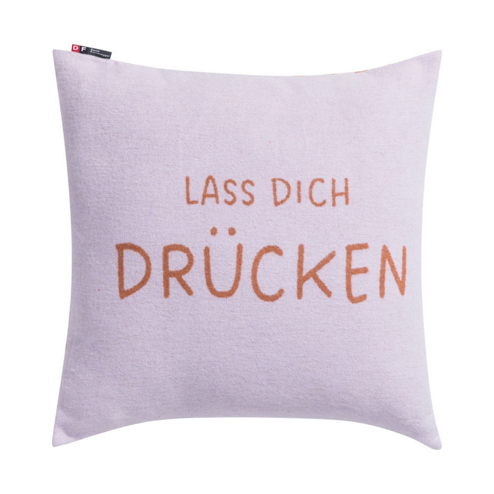 David Fussenegger Kissenhülle Lass dich drücken David Fussenegger Kissenhülle Lass dich drücken von David Fussenegger