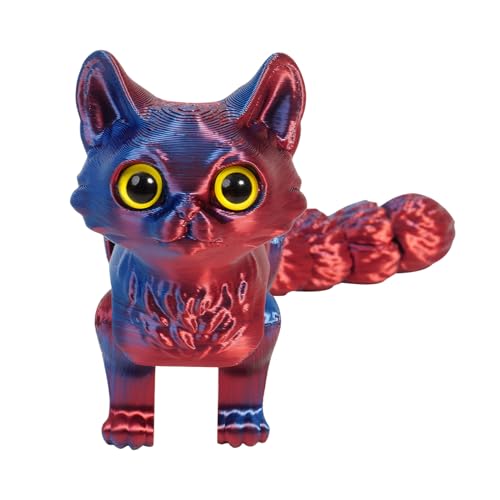 Davivian 3D Gedrucktes Spielzeug,Tierfiguren Artikulierte Katzenspielzeuge | Realistische Bewegliche Gelenke Deko Schreibtischfigur Für Erwachsene Kinder Geburtstag Weihnachten Ostern Davivian 3D Gedrucktes Spielzeug,Tierfiguren Artikulierte Katzenspielzeuge | Realistische Bewegliche Gelenke Deko Schreibtischfigur Für Erwachsene Kinder Geburtstag Weihnachten Ostern von Davivian