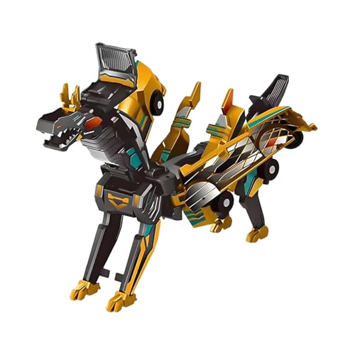 Davivian Dinosaur Auto Spielzeug | Dinosaurier Verwandlungsauto Spielzeug - Magnetische Verbindung Selbstumwandlung Spielspaß Unterhaltung für Kinder Mädchen Vorschulkinder von Davivian